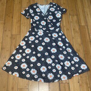 Ms Basic Woman Soft Short Summer Dress Sz M